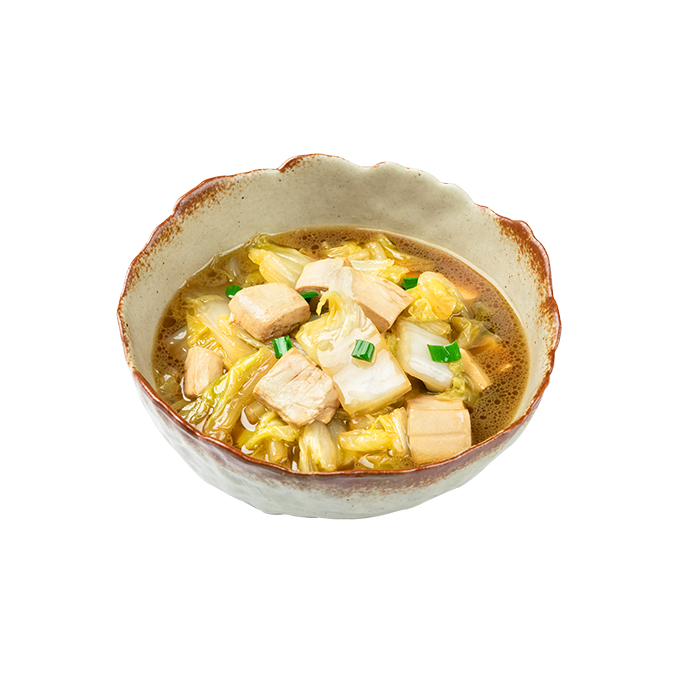 白菜炖豆腐